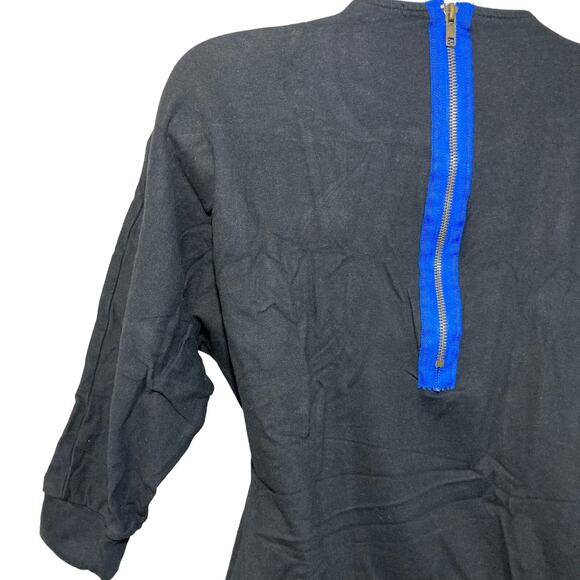 Urban Outfitters Short Sleeved Sweatshirt Top Color Block Dolman Sleeves XS - Picture 14 of 14